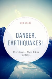 Quiz for Danger, Earthquakes! by Seymour Simon https://www.toseaornottosee.com